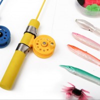 3 Years Old and Above Fishing Toy , Telescopic Fishing Rod